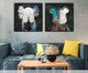 Quadro Kaws Urban Art I, black | WestwingNow