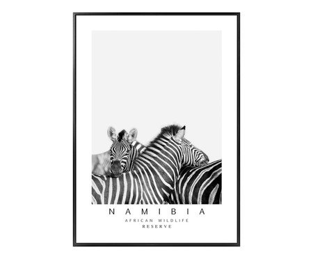 Quadro Zebra Namíbia | Westwing