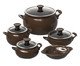Jogo de Panelas para Feijoada New Premiere Chocolate, brown | WestwingNow