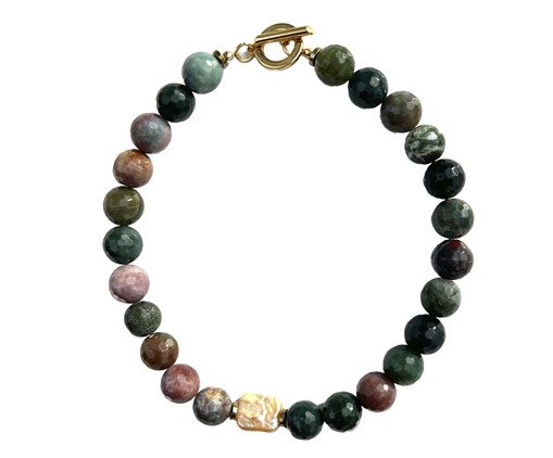 Colar Petra - Mix Pedras, green | WestwingNow