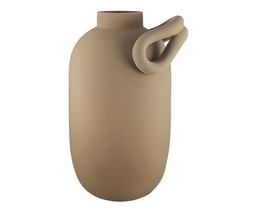 Vaso Alca I Marrom, Marrom | WestwingNow