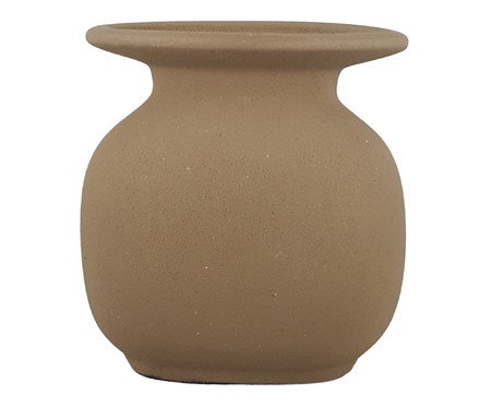 Vaso Ceramo IV Marrom | Westwing