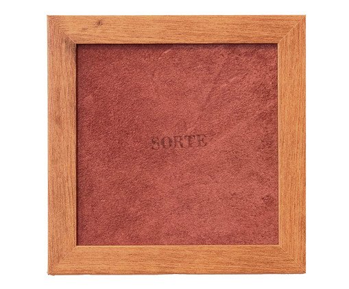 Quadro Sorte Camurça Vinho, red | WestwingNow
