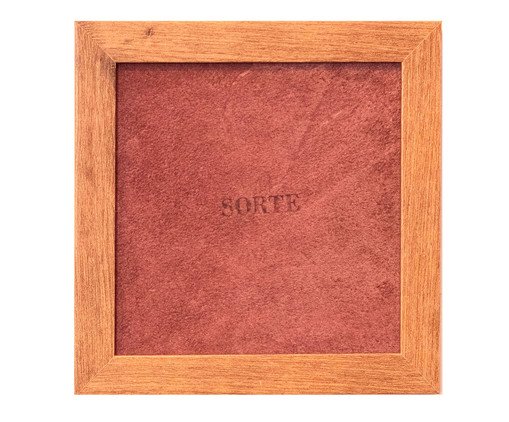 Quadro Sorte Camurça Vinho, red | WestwingNow