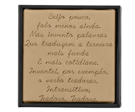 Quadro Teadorar Bordado | Westwing