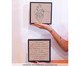 Jogo de Quadro Díptico Coração e Teadorar Bordados, black | WestwingNow