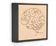Quadro Cérebro Bordado, red | WestwingNow