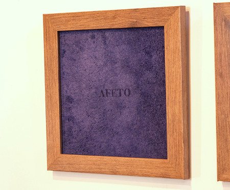 jogo de Quadros Trio Ternura Sorte, Afeto e Amor | Westwing
