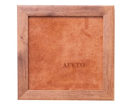 Quadro Afeto Camurça Caramelo | Westwing