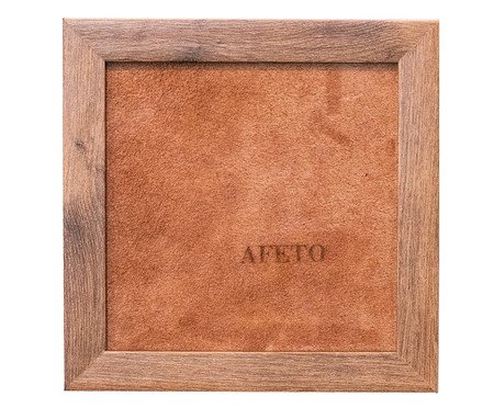 Quadro Afeto Camurça Caramelo | Westwing