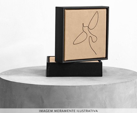 Quadro Pássaro Bordado | Westwing