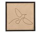 Quadro Pássaro Bordado, black | WestwingNow