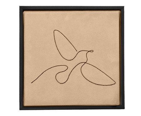 Quadro Pássaro Bordado | Westwing