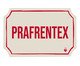 Placa Etiqueta Acrilica - Prafrentex, Marrom | WestwingNow