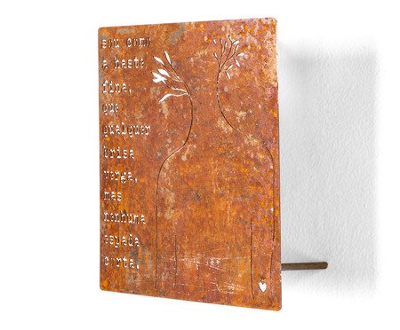 Quadro de Ferro Haste - Sou Como a Haste | Westwing