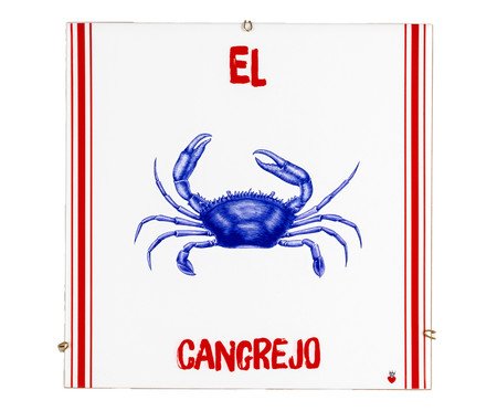 Quadro Azuleicha Avulso - Caranguejo | Westwing