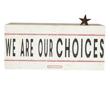 Bloco Vintage - We Are Our Choices | Westwing