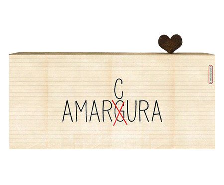 Bloco Vintage - Amar Cura | Westwing