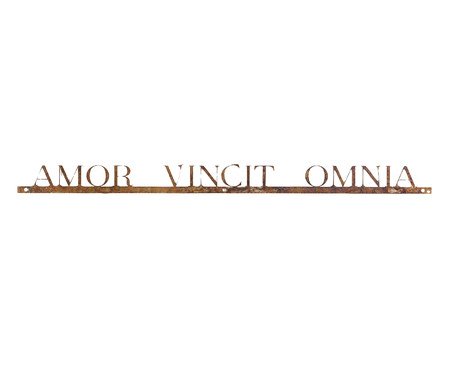 Frase de Ferro - Amor Vincit Omnia | Westwing