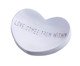 Coração Love Comes From Within, Branco | WestwingNow