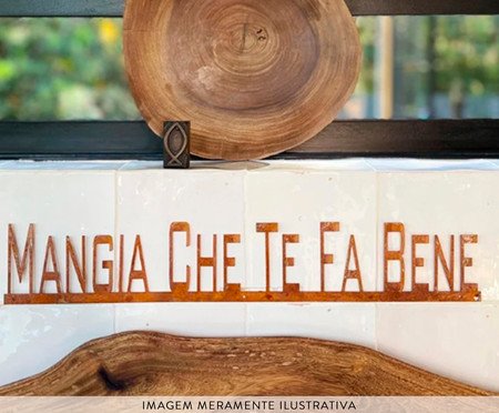 Frase de Ferro - Mangia Che Te Fa Bene | Westwing