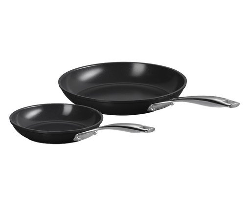 Jogo de Frigideiras Rasa Essential Preto - 2Pçs, black | WestwingNow