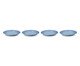 Jogo de Pratos Rasos Vancouver Chambray - 22cm, blue | WestwingNow