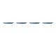 Jogo de Pratos Rasos Vancouver Chambray - 22cm, blue | WestwingNow
