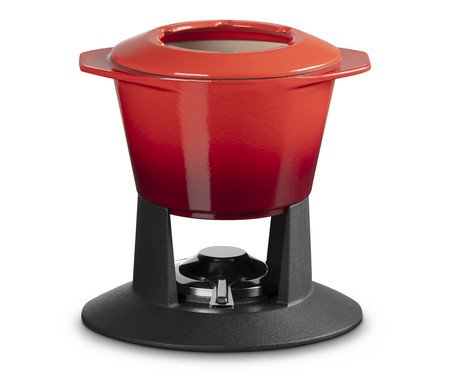 Aparelho de Fondue Gourmand Vermelho | Westwing