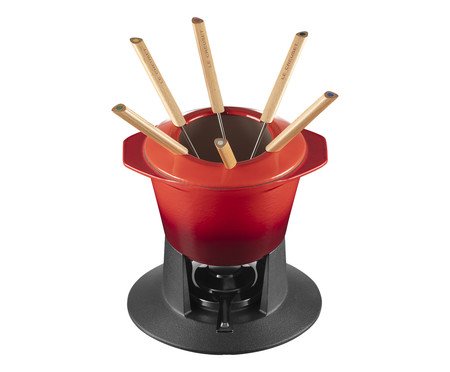 Aparelho de Fondue Gourmand Vermelho | Westwing