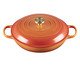 Caçarola Buffet Pegador com Dourado Signature Flamme Dorée - 30cm, orange | WestwingNow