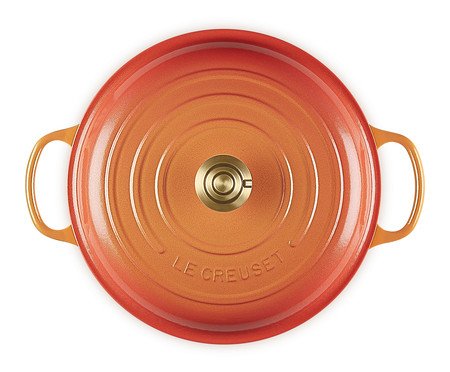 Caçarola Buffet Pegador com Dourado Signature Flamme Dorée - 30cm | Westwing