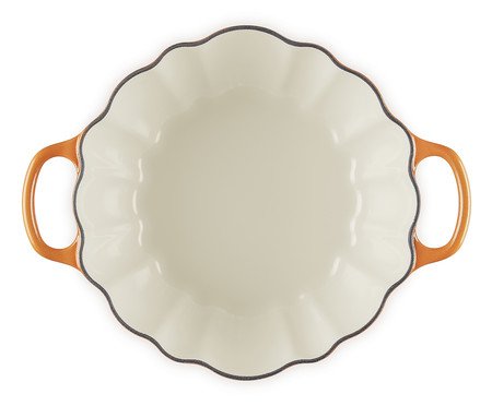 Panela Abóbora com Pegador Dourado Signature Flamme Dorée - 24cm | Westwing