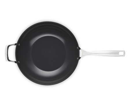 Wok com Cabo Essential Preto - 30cm | Westwing
