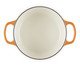 Panela Oval com Pegador Dourado Signature Flamme Dorée - 18cm, orange | WestwingNow
