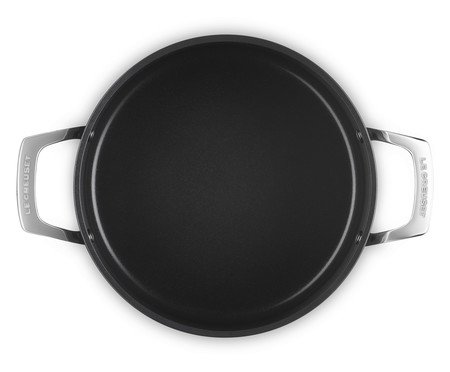 Panela Stock Pote Essential Preto - 24cm | Westwing