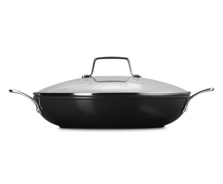 Caçarola Baixa Essential Preto - 28cm | Westwing