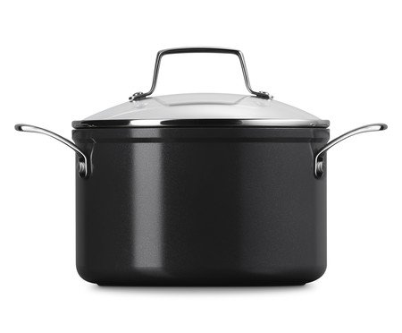 Caçarola Funda Essential Preto - 20cm | Westwing