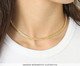 Choker Grumet Fininha Dourada, Dourado | WestwingNow