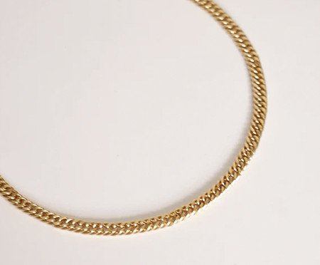 Choker Grumet Fininha Dourada | Westwing