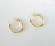 Argola Bold Tubo, Dourado | WestwingNow