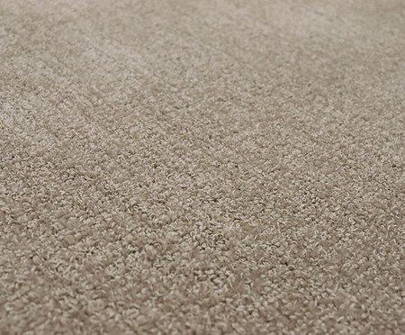 Tapete Tufting Elegant Orgânico Beige Cantos | Westwing