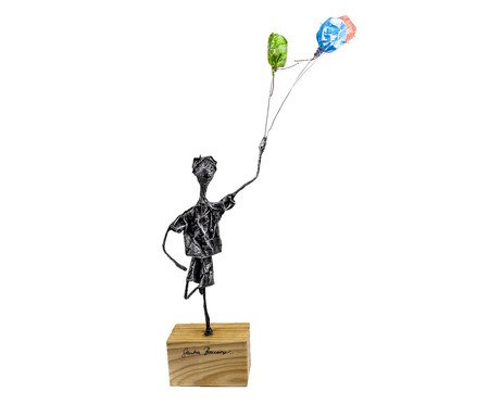 Escultura O Menino e O Balão | Westwing