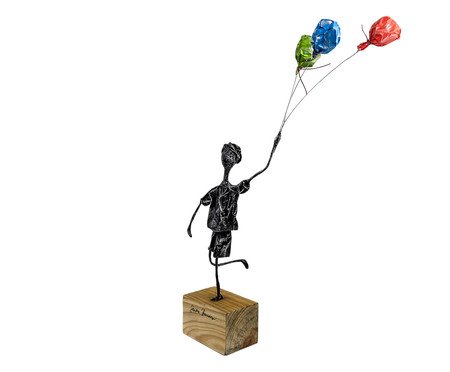 Escultura O Menino e O Balão | Westwing