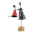 Escultura Mãe e Filha Vermelho - Média, Colorido | WestwingNow