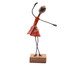 Escultura Bailarina Vermelha - Pequena, Vermelho | WestwingNow
