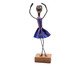 Escultura Bailarina Azul - Pequena, Azul | WestwingNow
