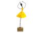 Escultura Bailarina Amarela - Média, Amarelo | WestwingNow