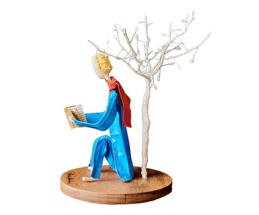 Escultura O Pequeno Príncipe Lendo, Colorido | WestwingNow