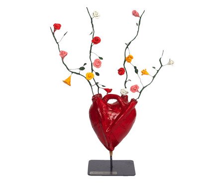 Escultura Coração Florido | Westwing